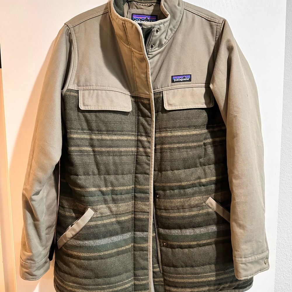 PATAGONIA WOMEN'S OUT YONDER COAT 26895 SAGE KHAKI Size MED